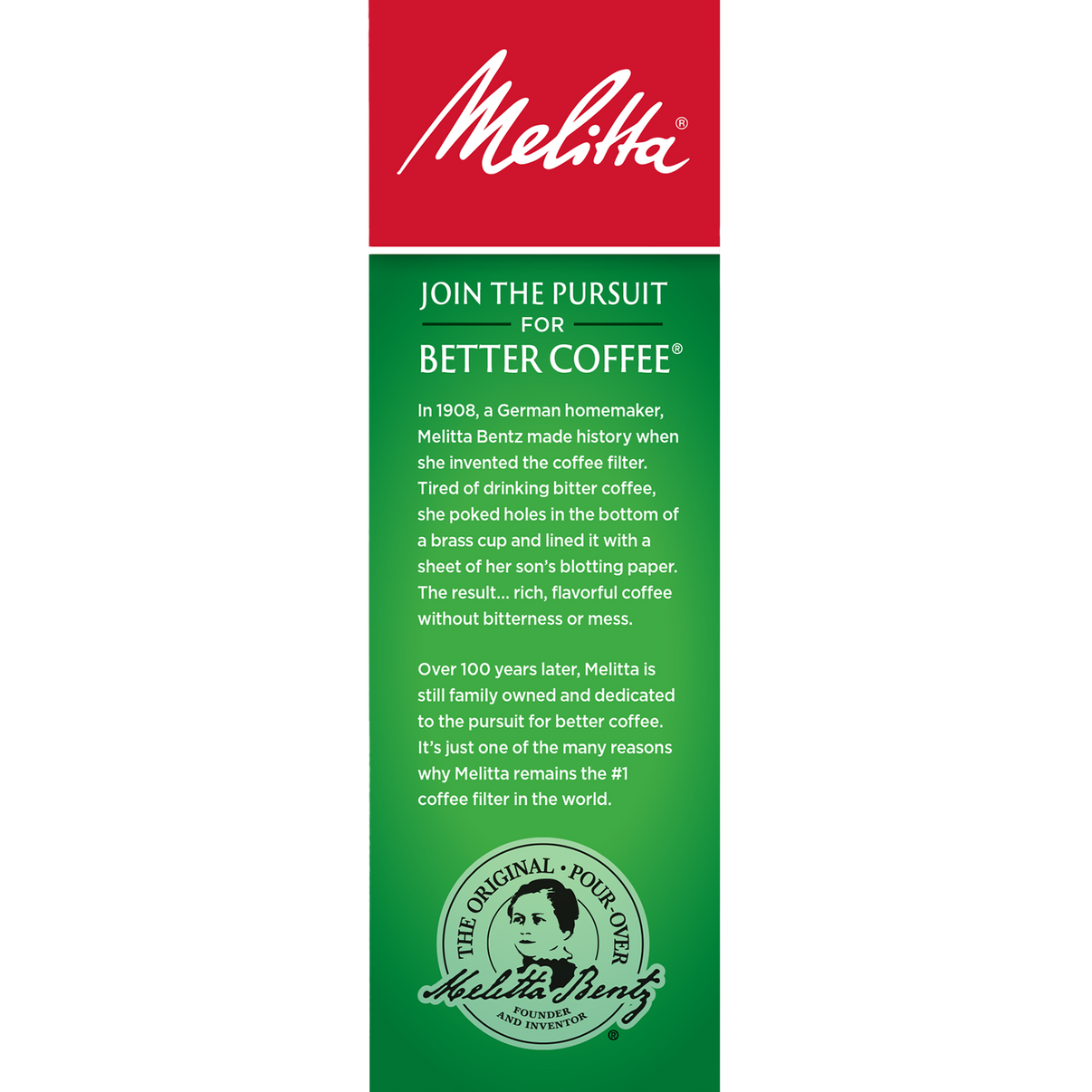 #2 Melitta Cone Filter Paper White - 100 Count