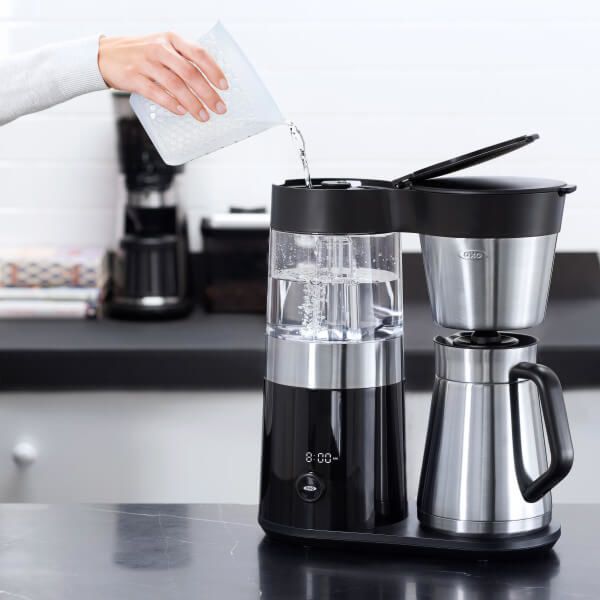 OXO BARISTA BRAIN 9-CUP COFFEE MAKER - BLACK/SILVER